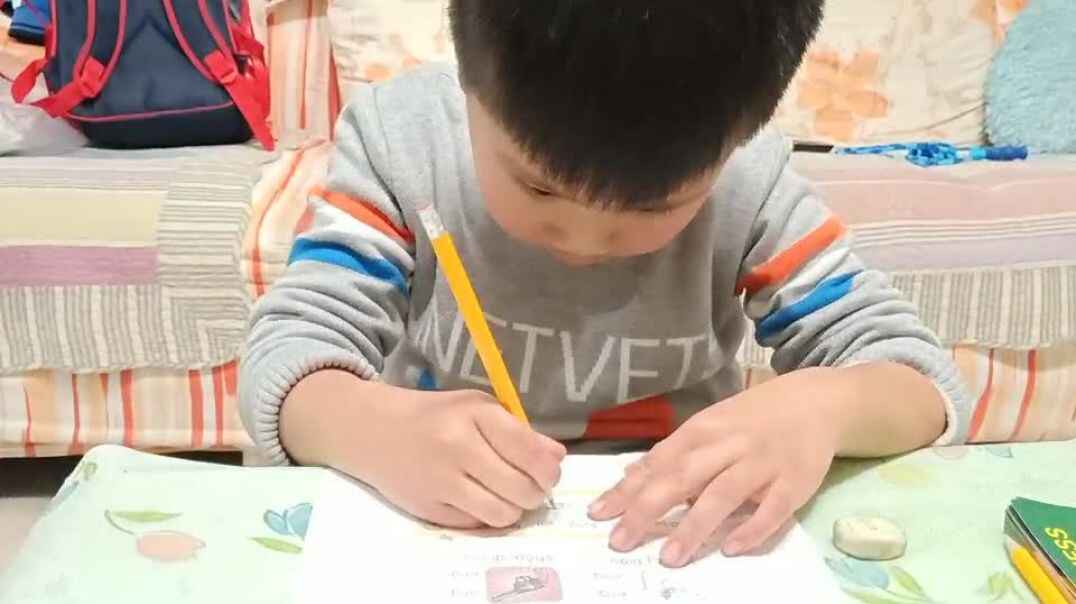 萌娃日常学习10