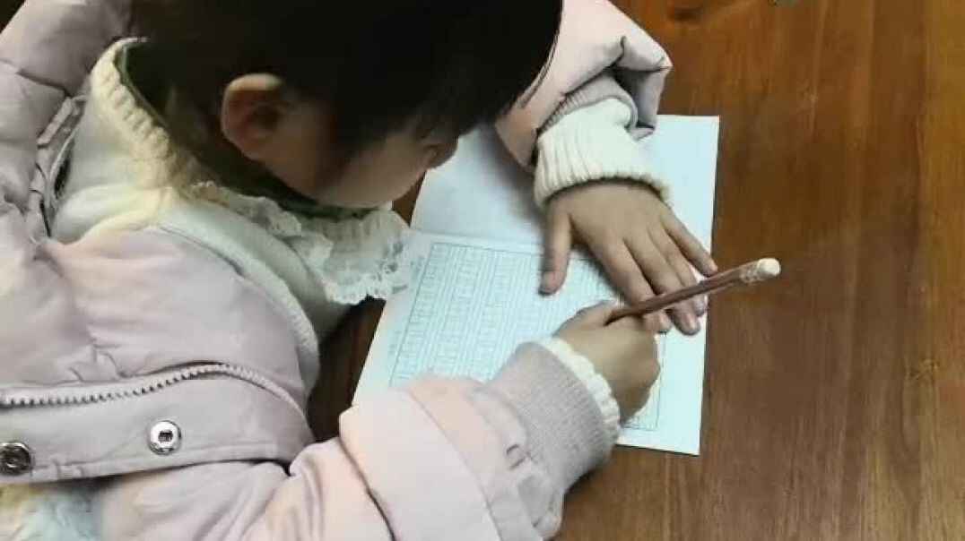 正确的握笔姿势
