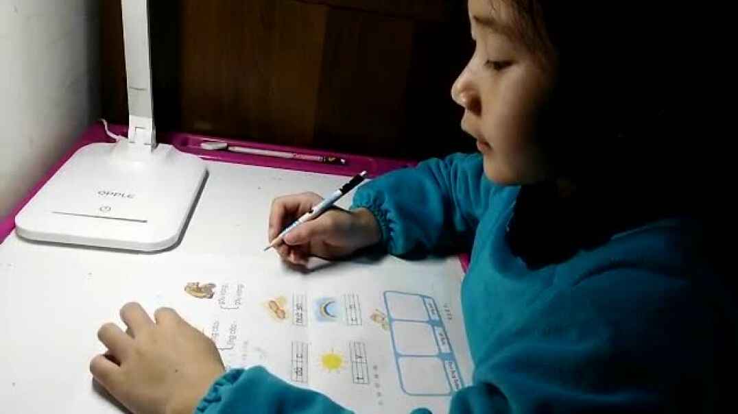 萌娃日常学习18