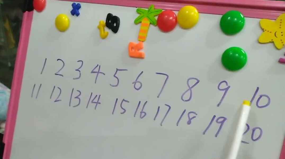 练习写数字哦