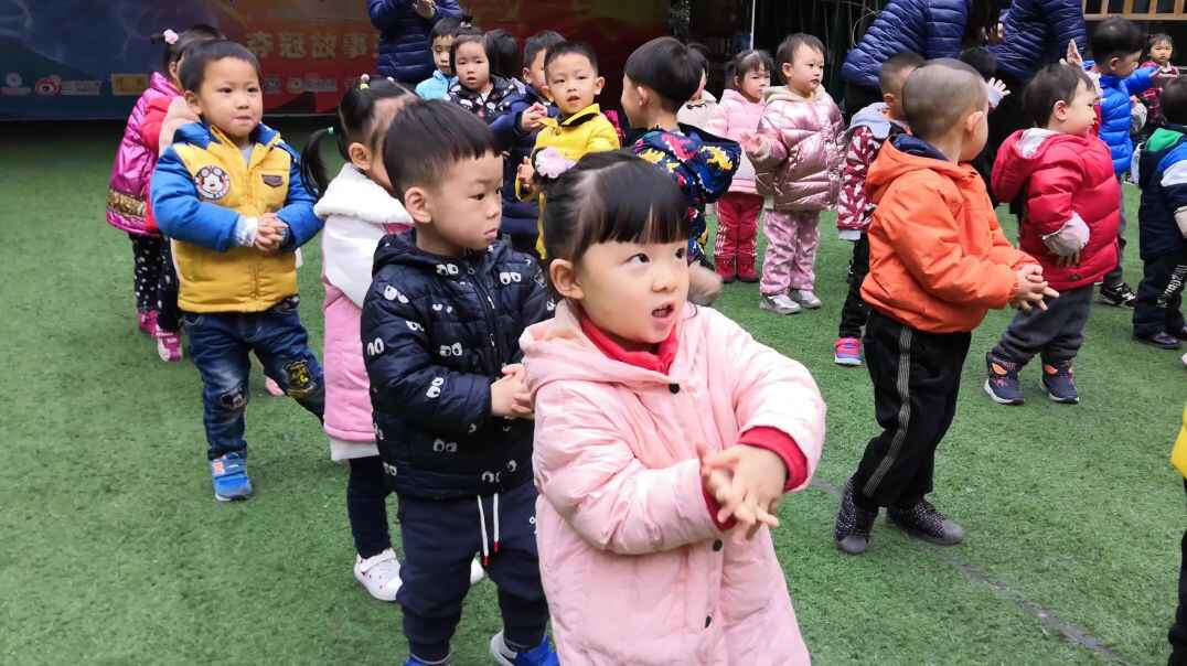 一天的快乐从早操开始