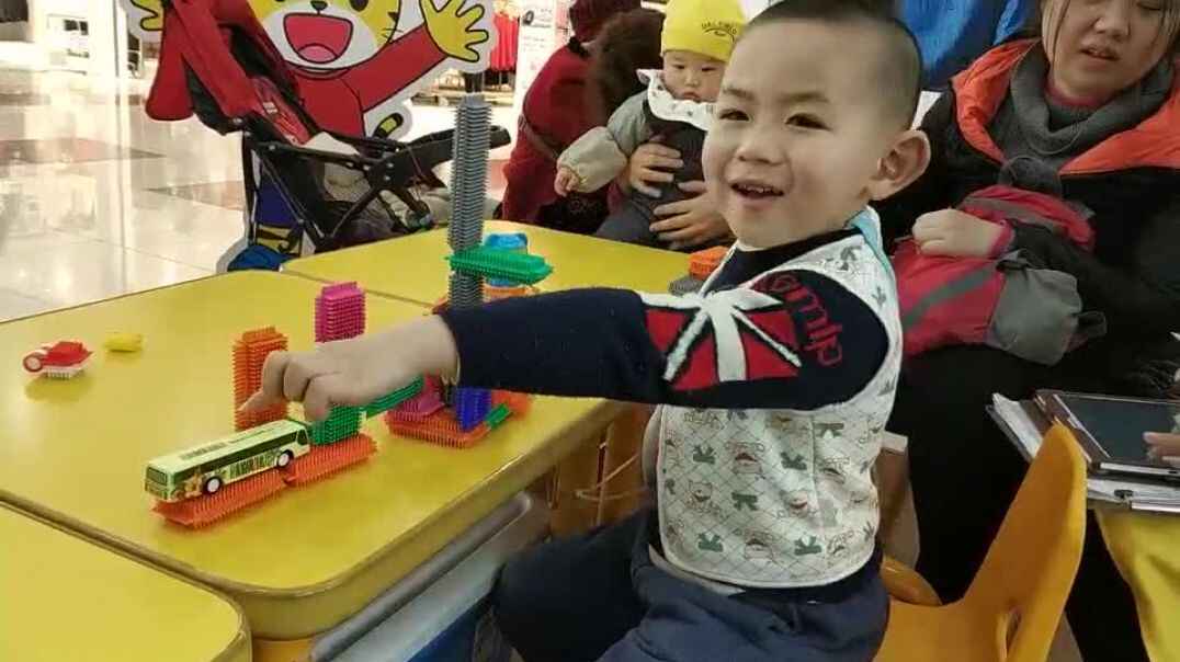 快来搭积木