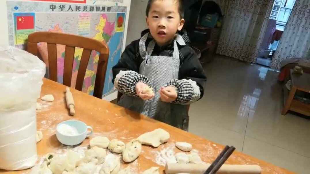 包饺子