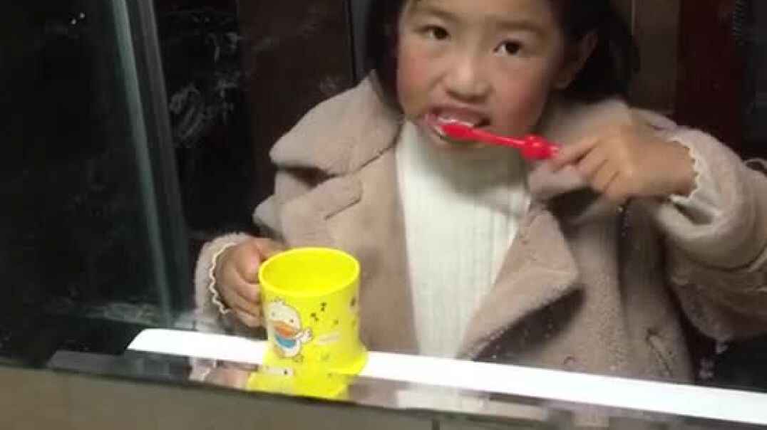 刷牙