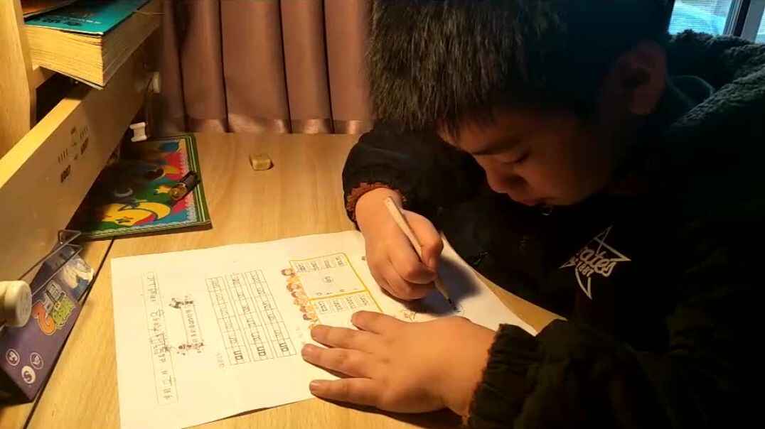 萌娃日常学习