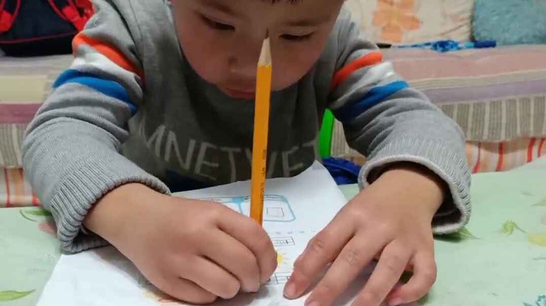萌娃日常学习9