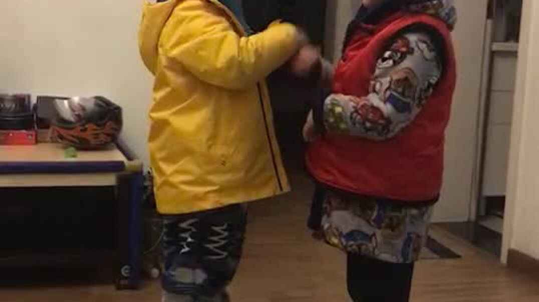 和同伴一起玩