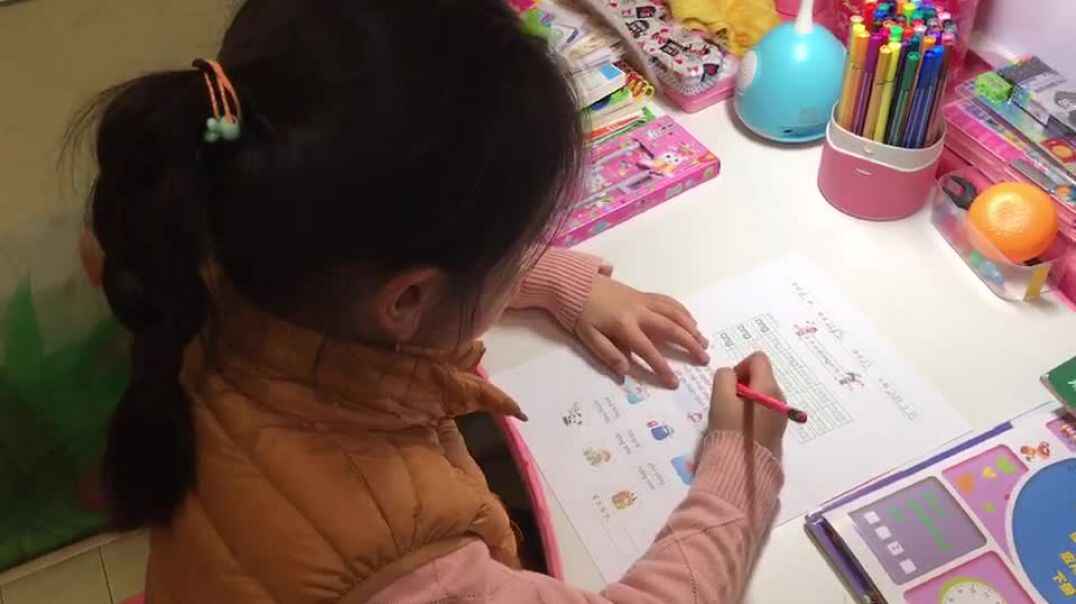 萌娃日常学习23