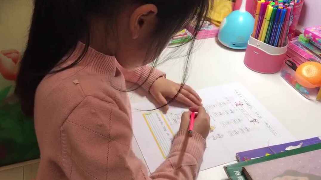 萌娃日常学习26
