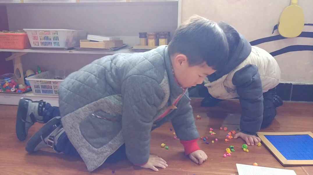 自己动手收玩具啦