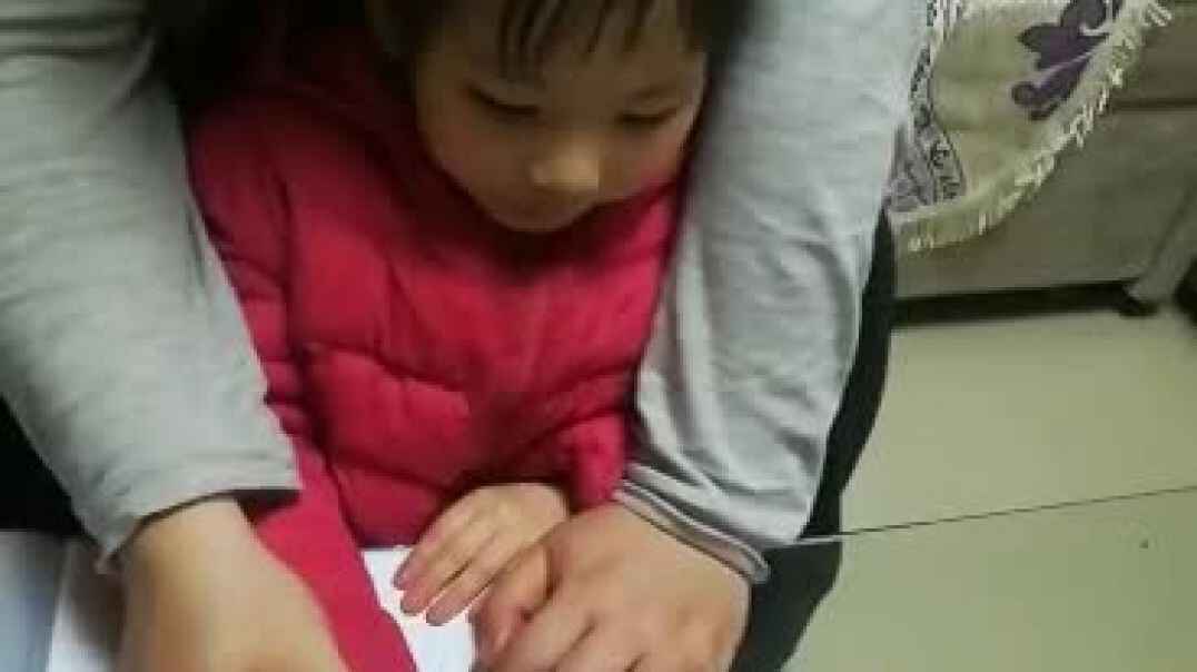 我和妈妈一起做