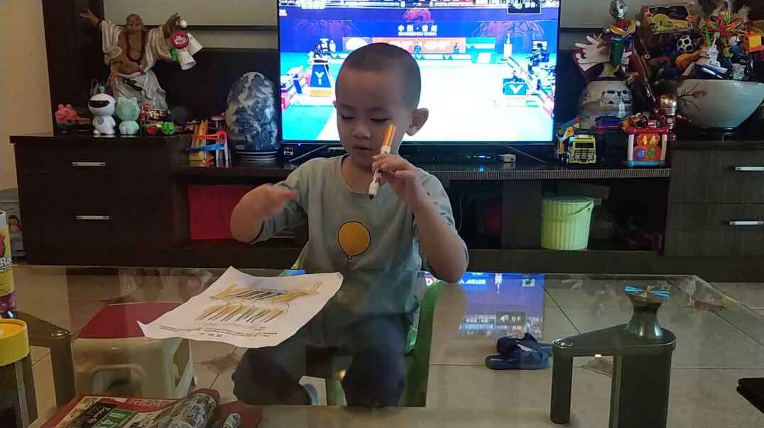 相同颜色筷子连线并图色