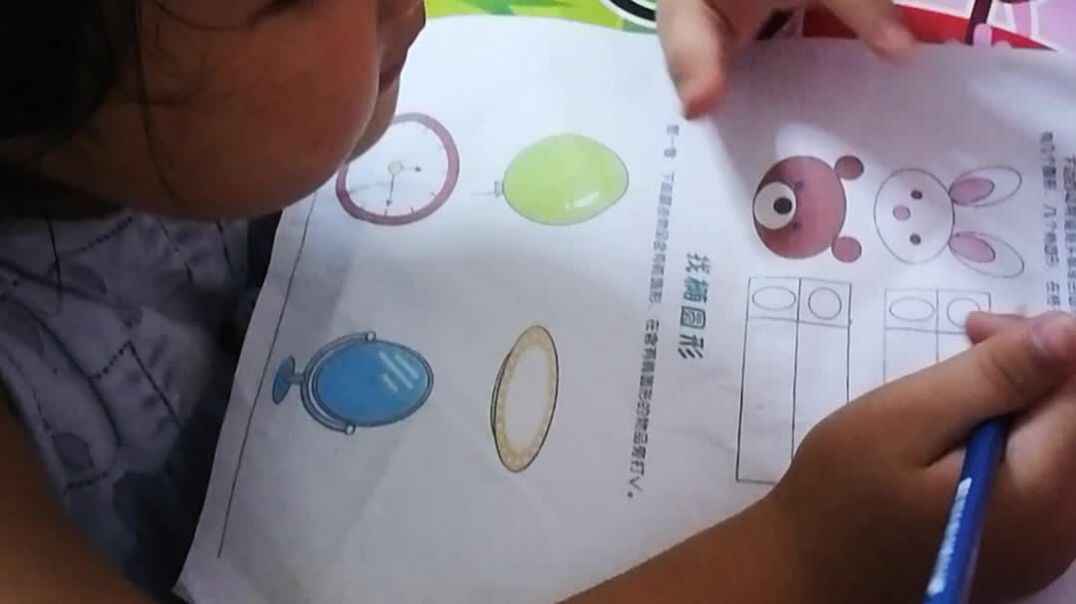 椭圆形的兔耳朵