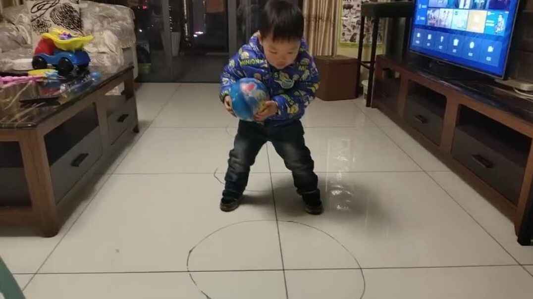 自己玩球