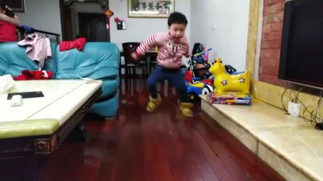 跳跃的动作