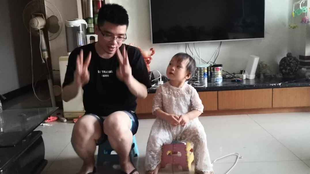 爸爸和小孩一起做。第一次发表，很多不懂。