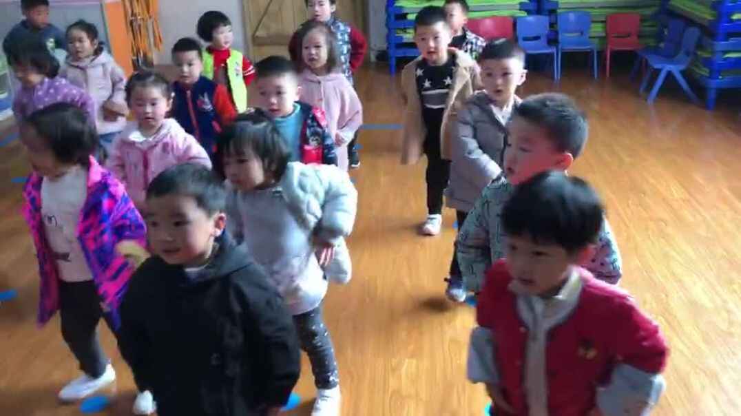 教室做早操