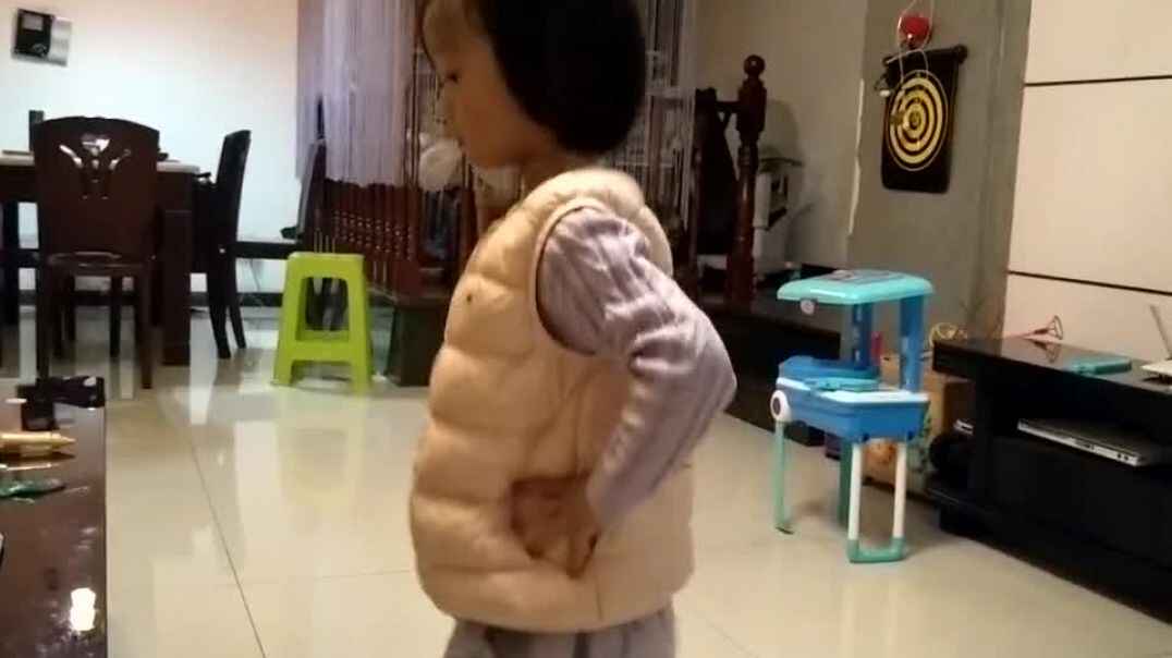 伸懒腰