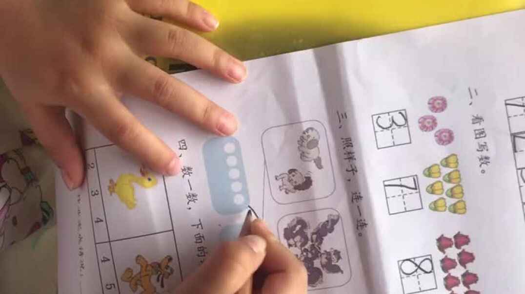 数一数，写一写