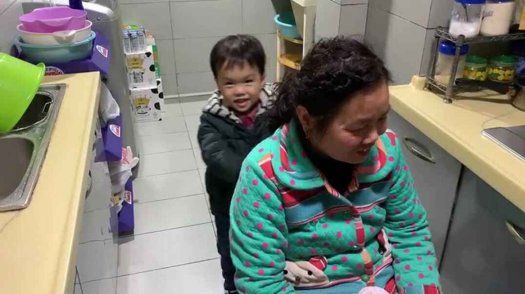 帮奶奶做事情