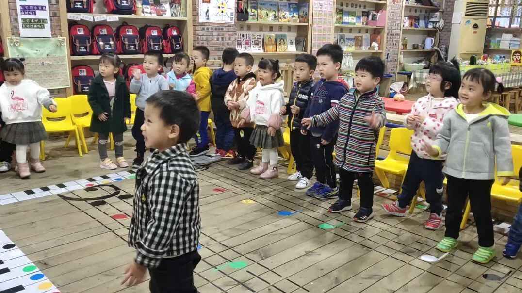 英语课上的小律动