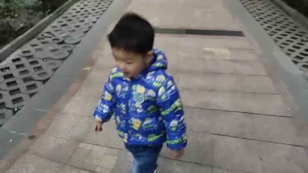 出门散步