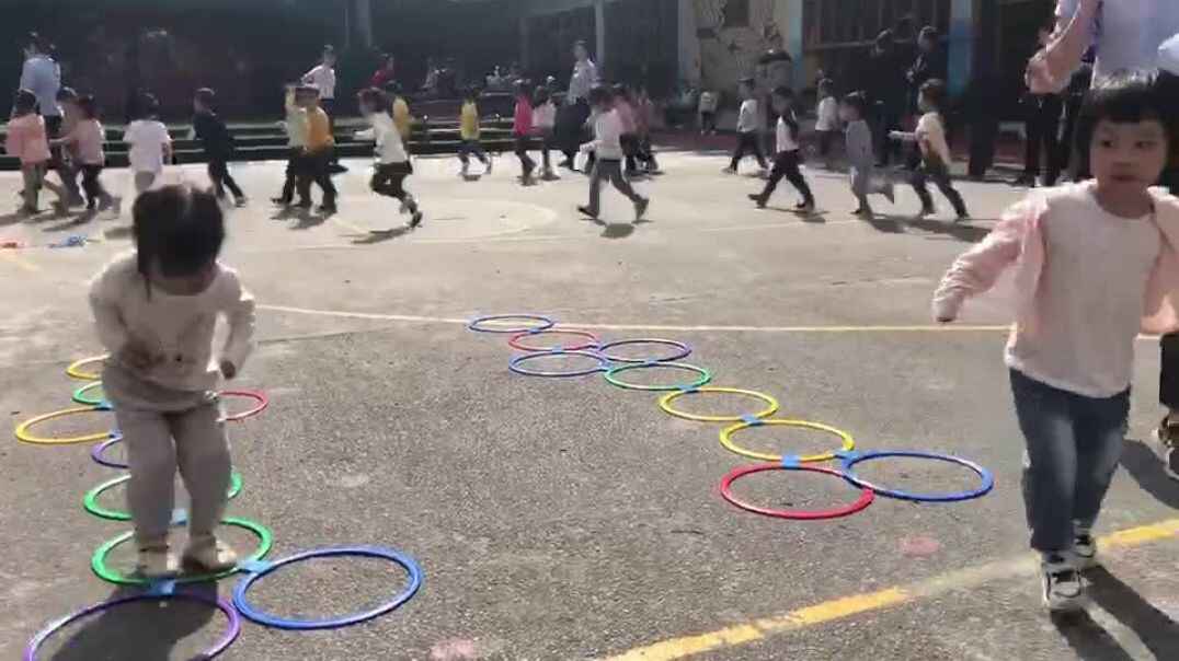 看我们开心得运动会