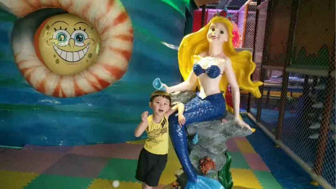 海鲜馆开心的一天