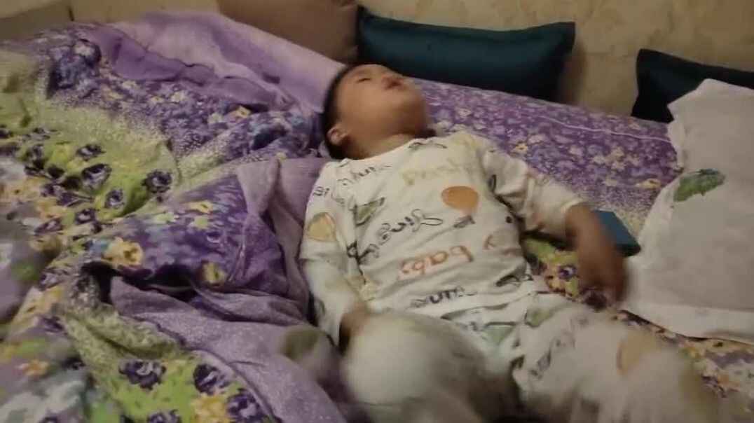 涵涵想睡觉