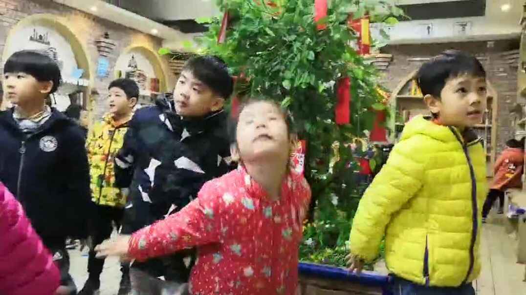 做早操啦