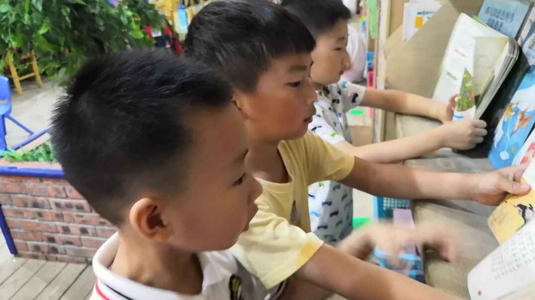 读书的我
