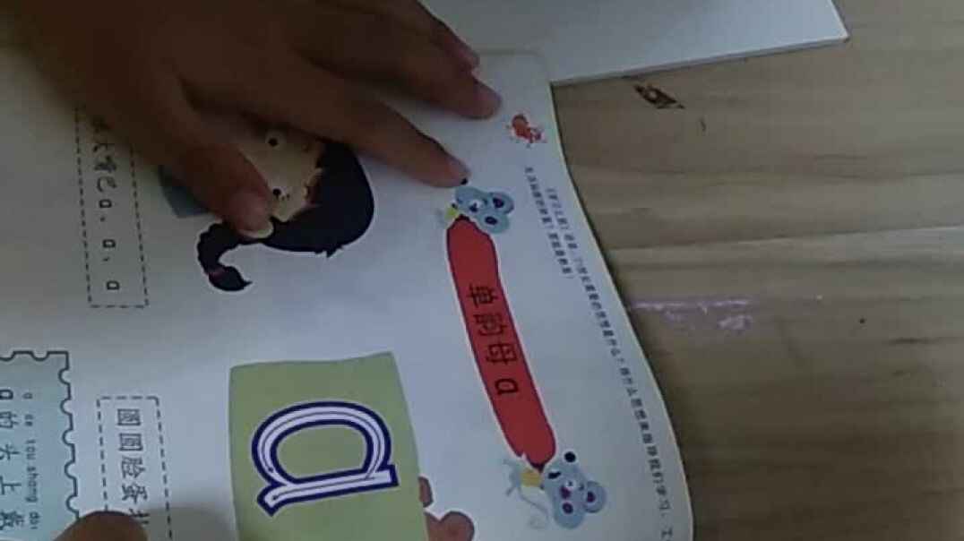 学b班复习单韵母a.o.e