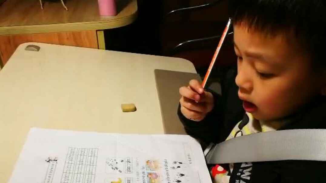 我会正确握笔啦