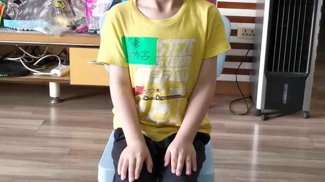 学前实验二班坐姿礼仪