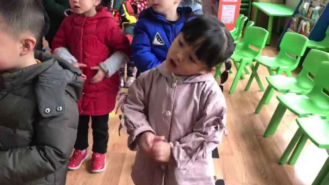 一起跳早操