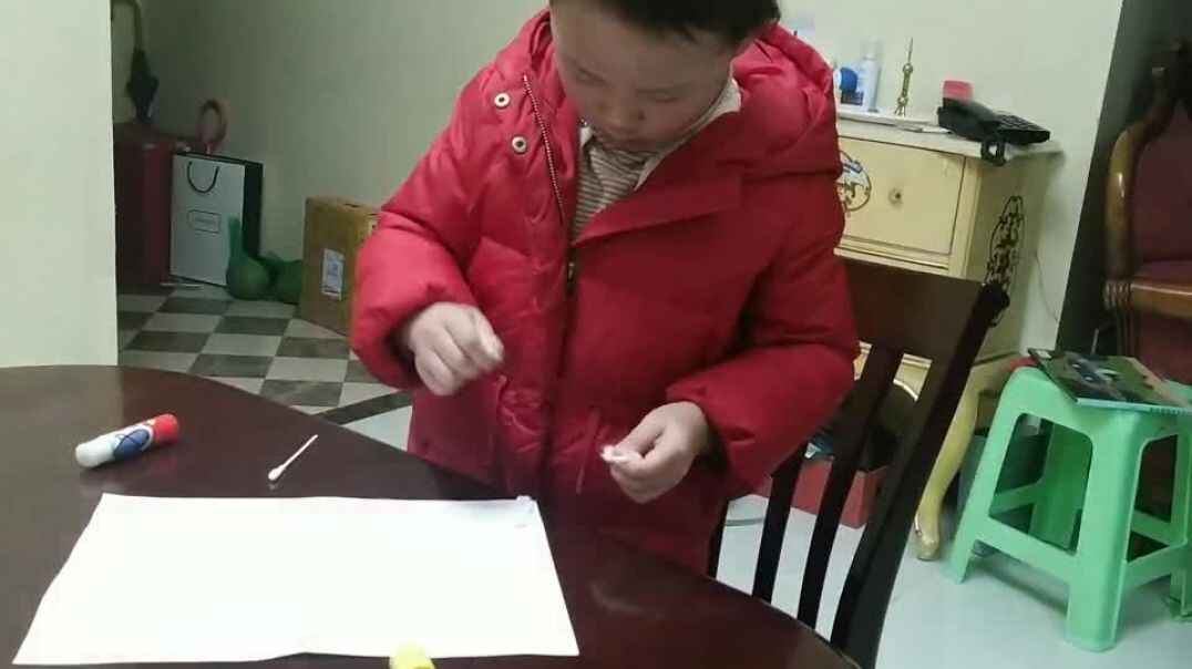 小小的棉签