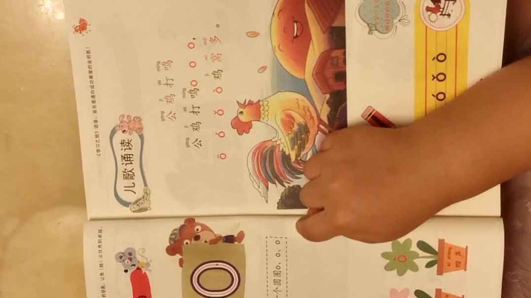 单韵母o