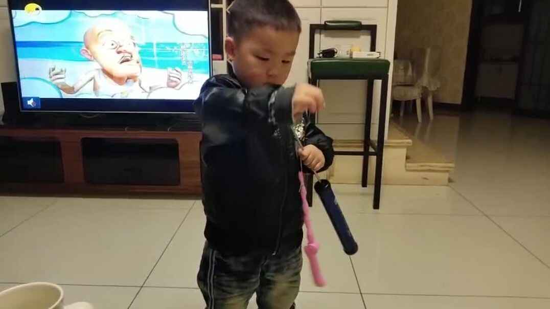 打气球
