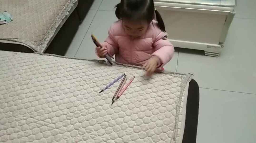 自己画画