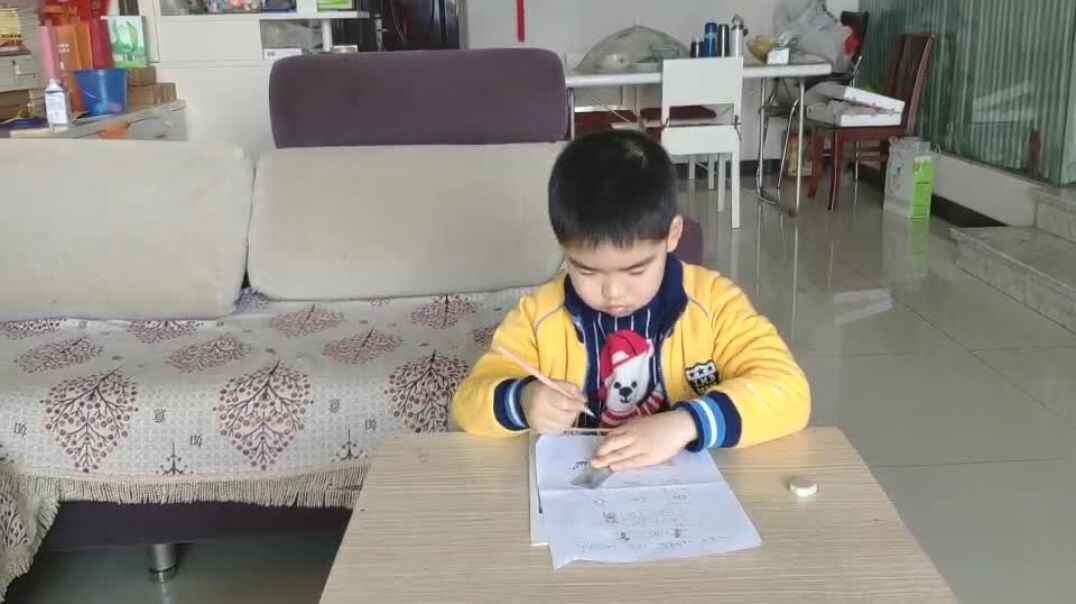 萌娃爱学习之书写