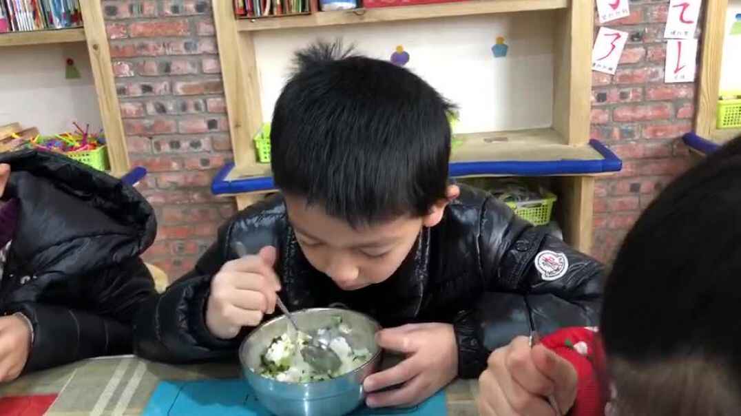 今天午餐味道不错