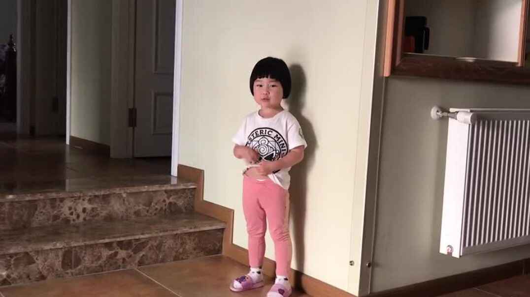 很棒的小女孩