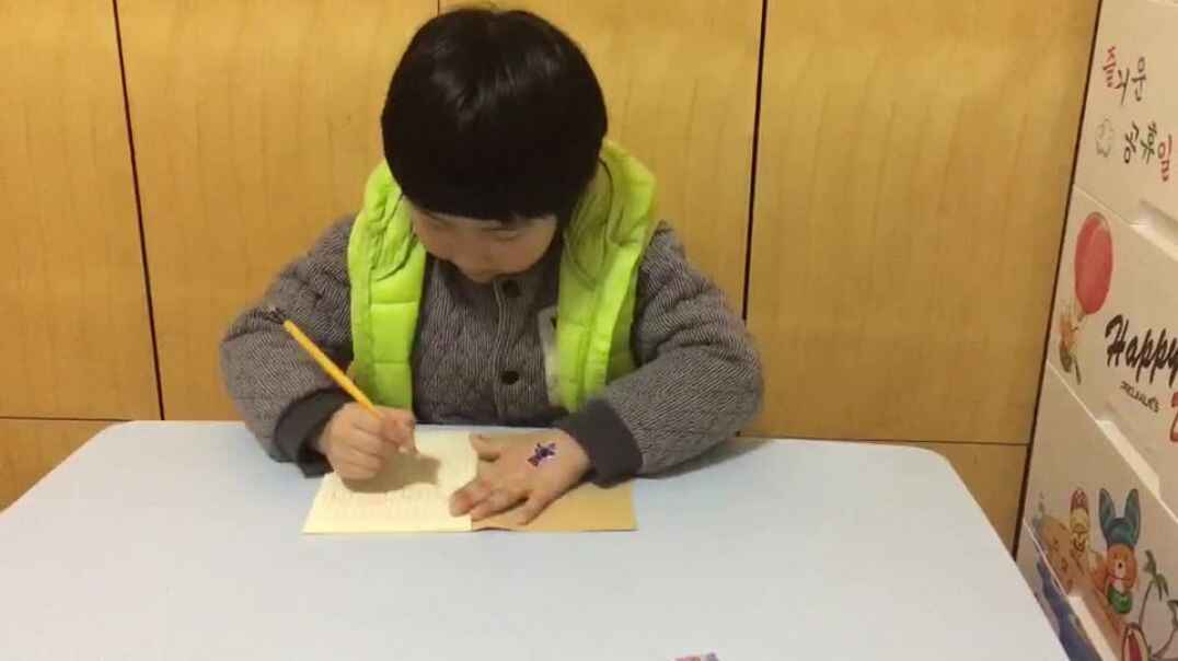 小乔乔的写字课