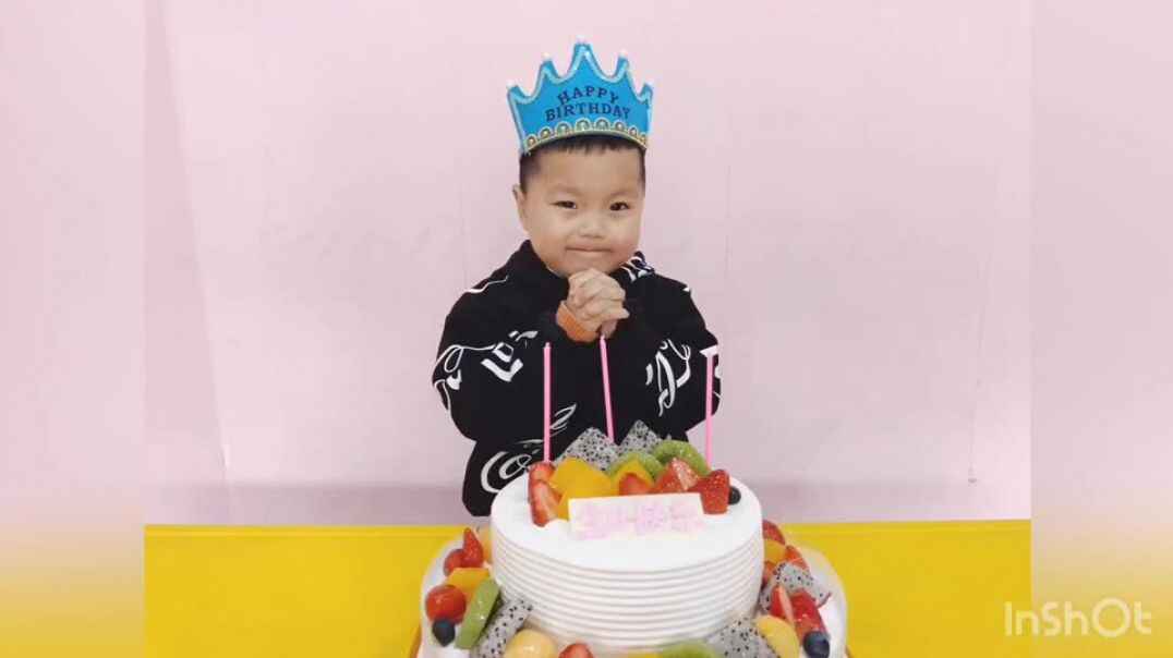 过生日了