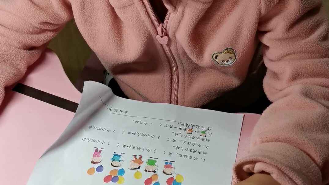 亲子作业(2-5的分解和组合复习)