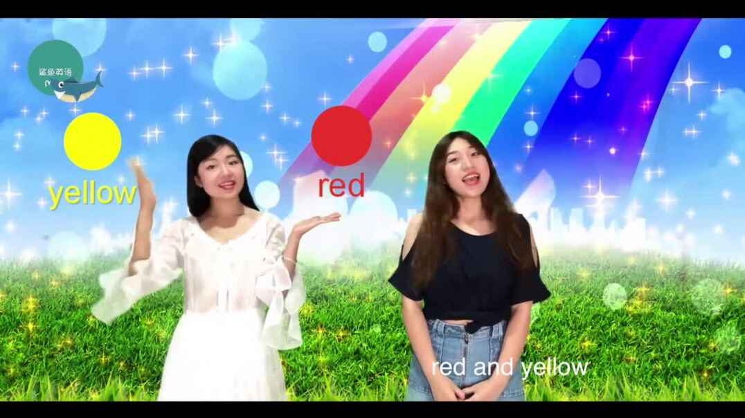 英语儿歌 I can sing a rainbow