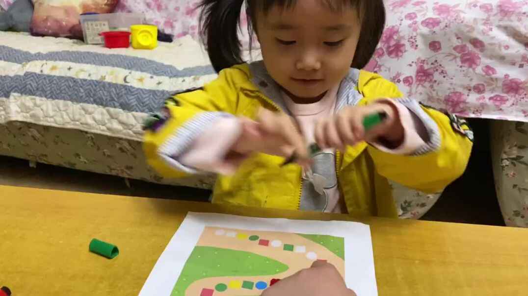 彩色的积木