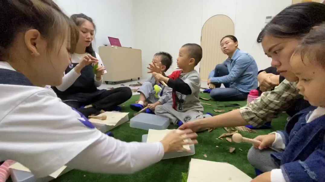 外出参加课外活动 中C班王晨帆