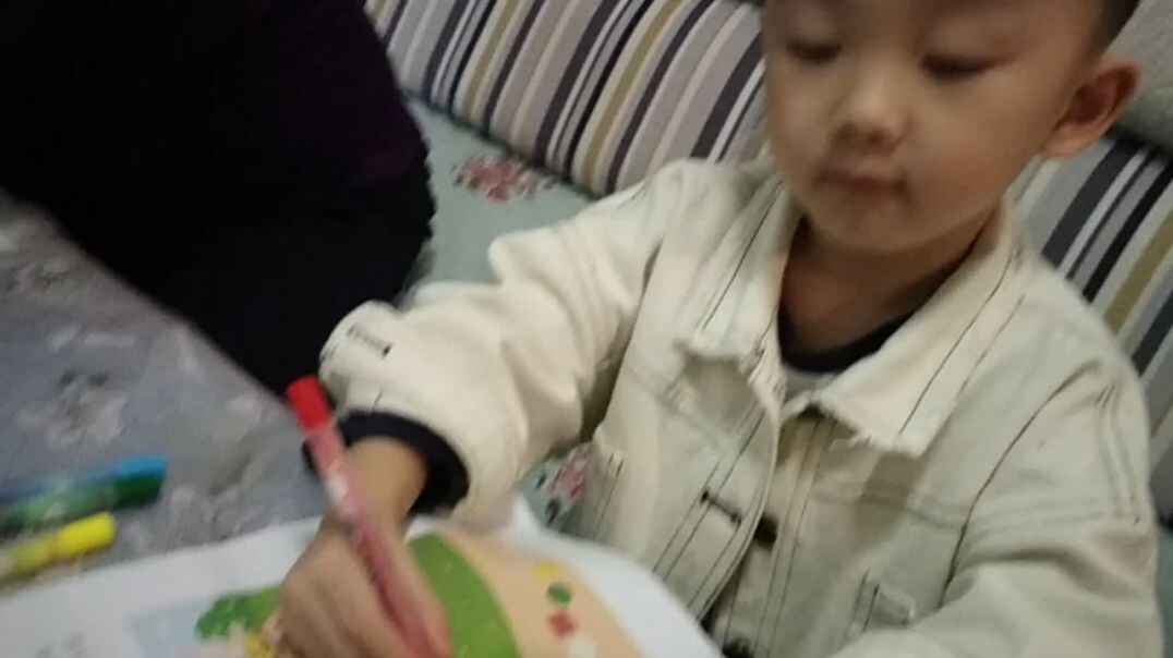 赵宥博~彩色积木规律排序1