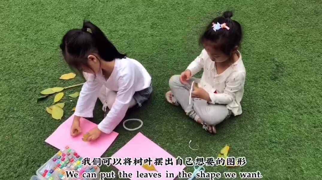 落叶画